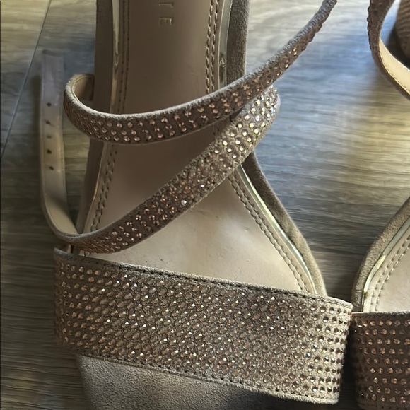 Kelly & Katie Tan Strappy Women's Heels - Picture 3 of 6